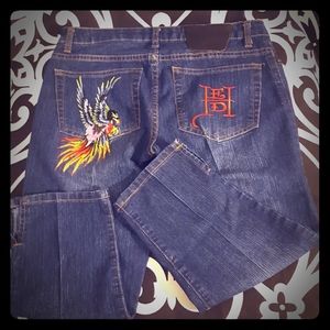 Ed Hardy Women's Capri Jeans